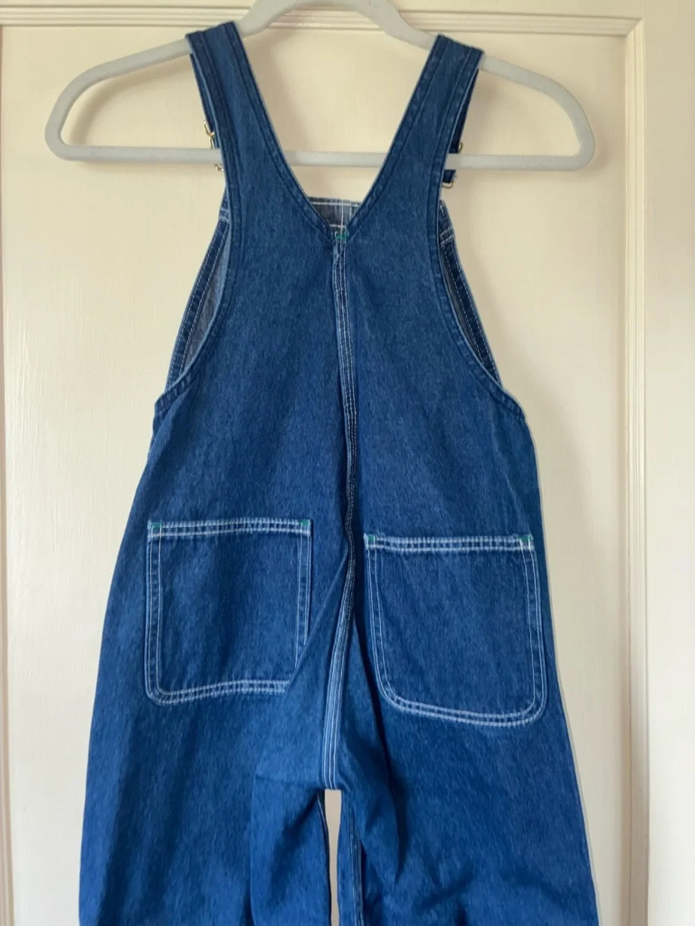 Liberty Youth 10R Denim Overall Bibs Chore 100% Cotton Western Farm - Picture 6 of 9
